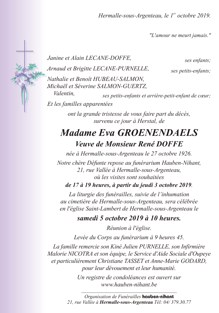 Image Annonce nécrologique