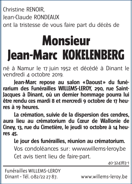 Image Annonce nécrologique