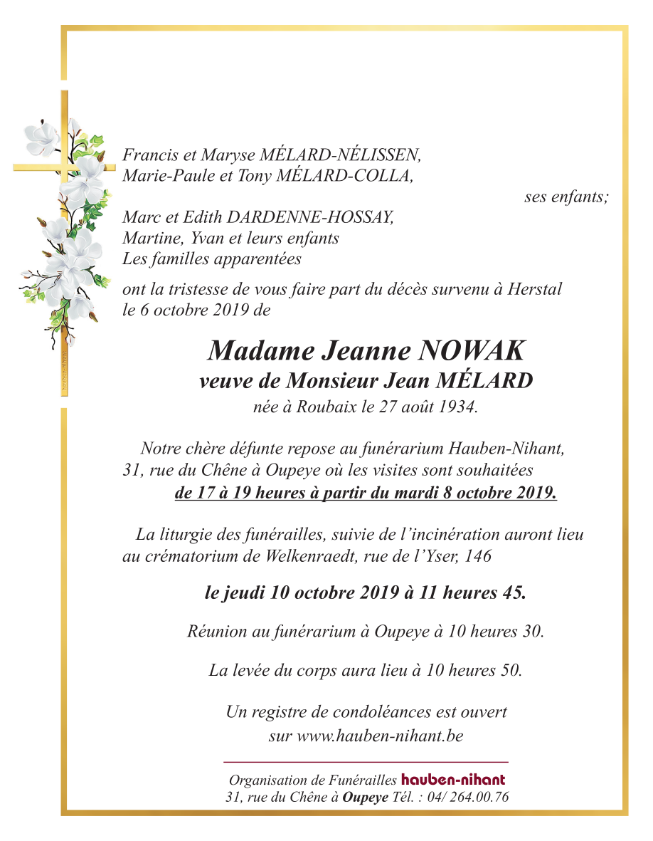 Image Annonce nécrologique