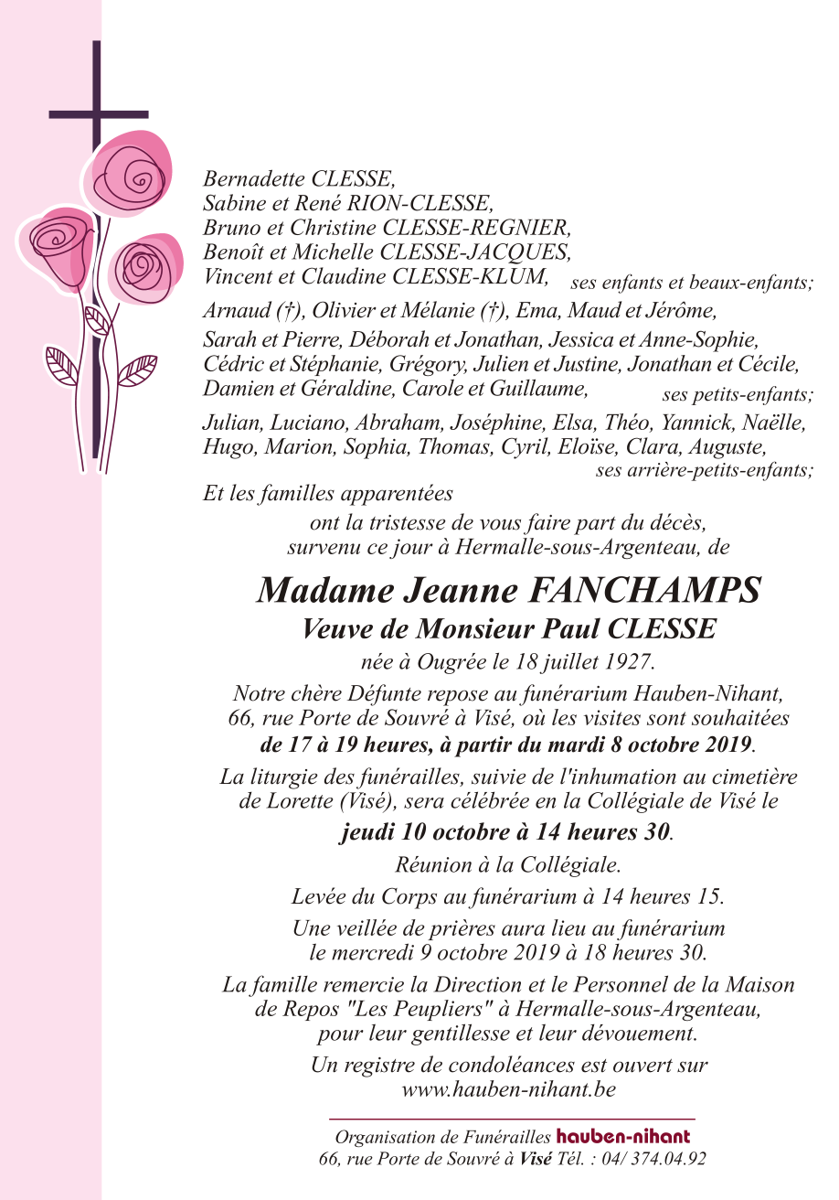 Image Annonce nécrologique