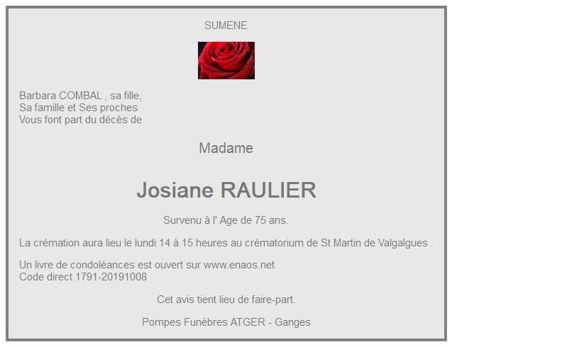 Image Annonce nécrologique