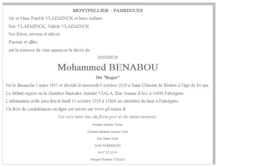 Image Annonce nécrologique