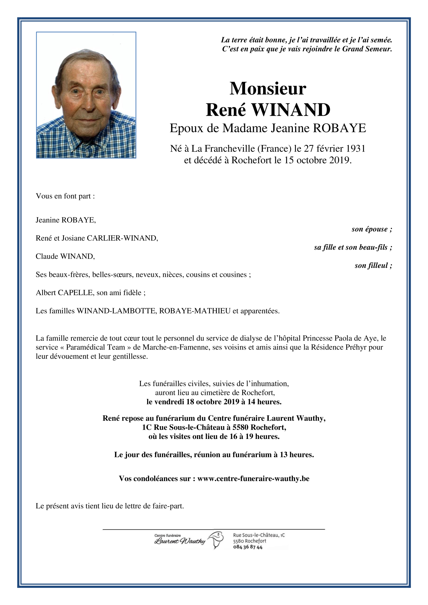 Image Annonce nécrologique