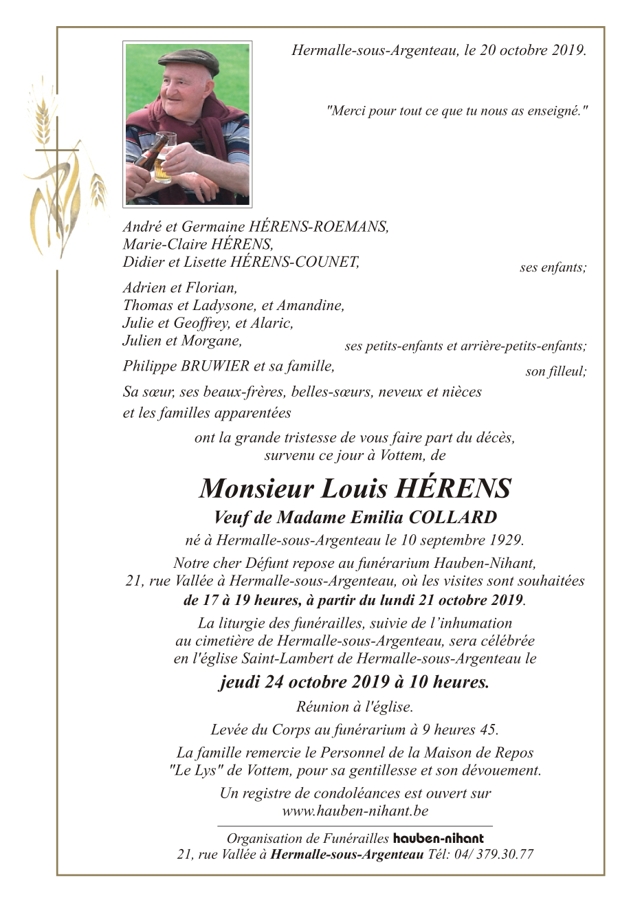 Image Annonce nécrologique