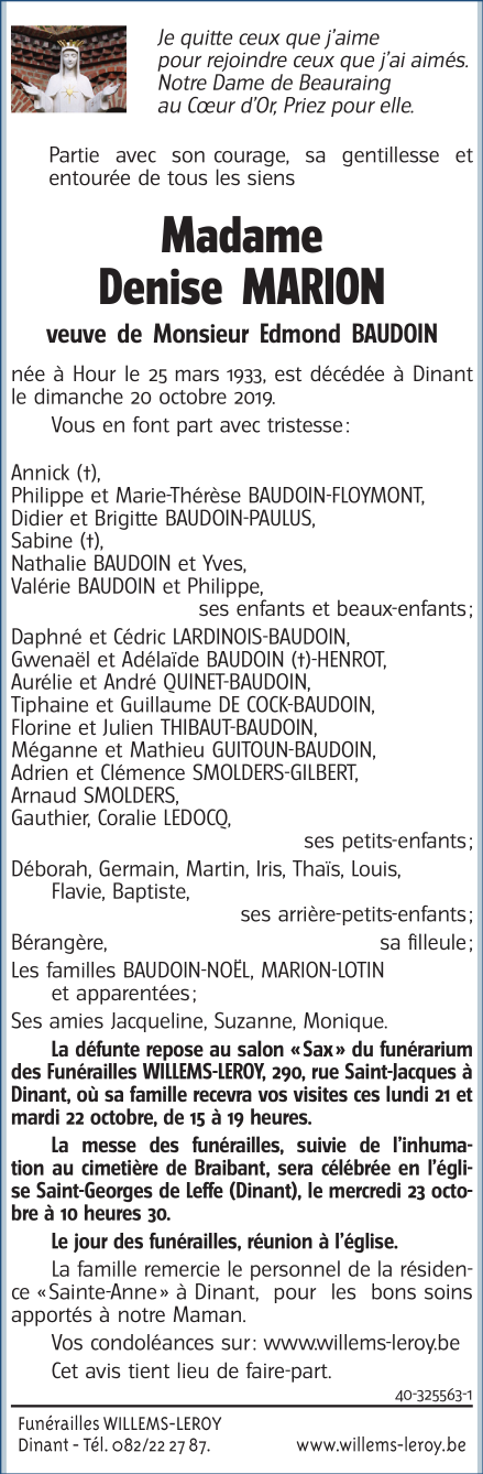 Image Annonce nécrologique