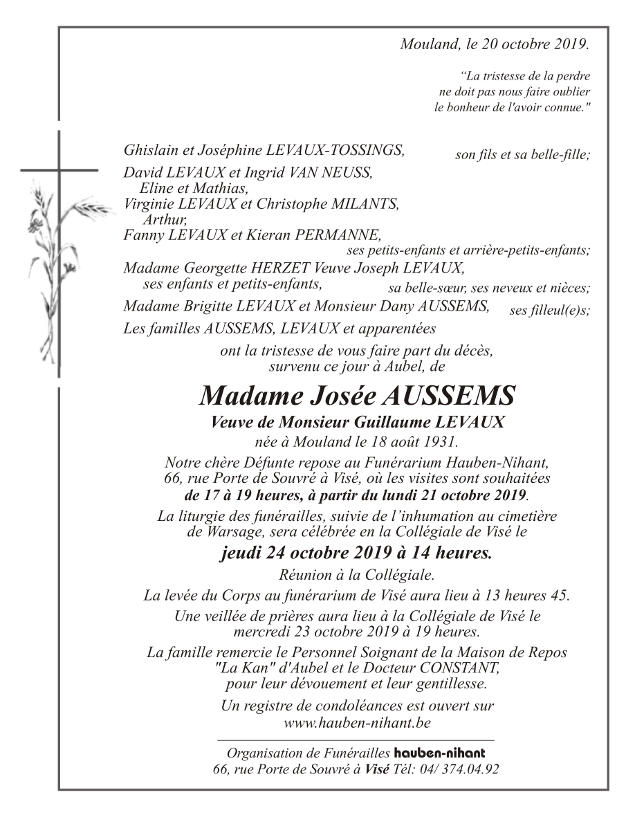 Image Annonce nécrologique