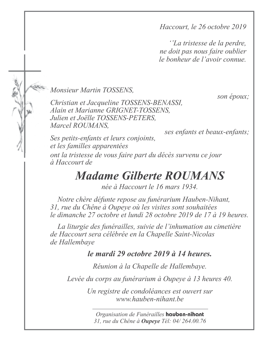 Image Annonce nécrologique