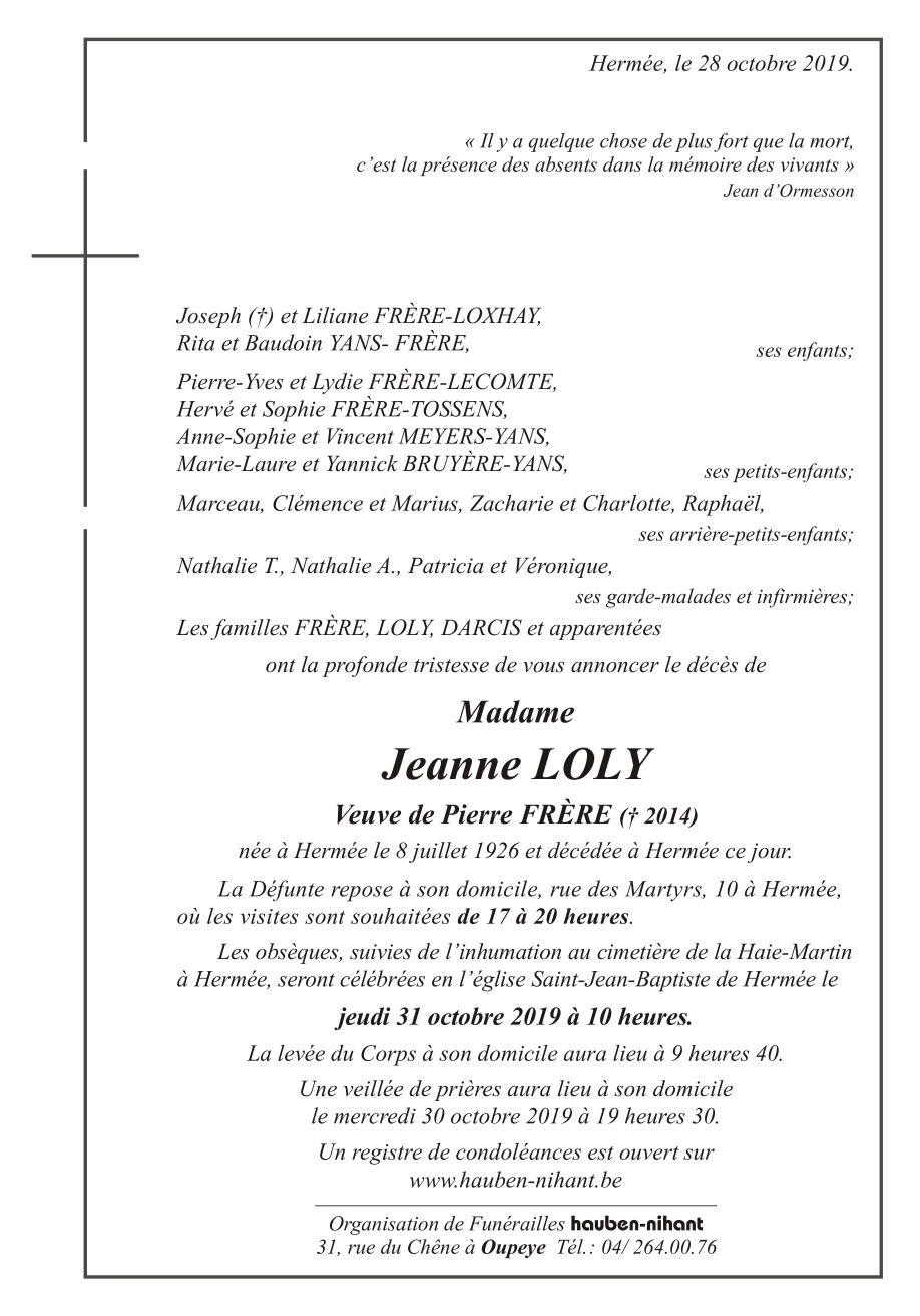 Image Annonce nécrologique