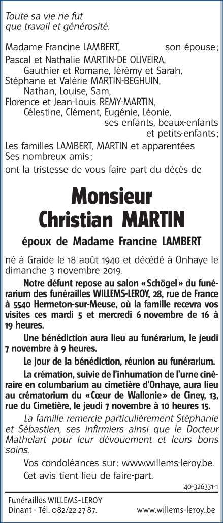 Image Annonce nécrologique