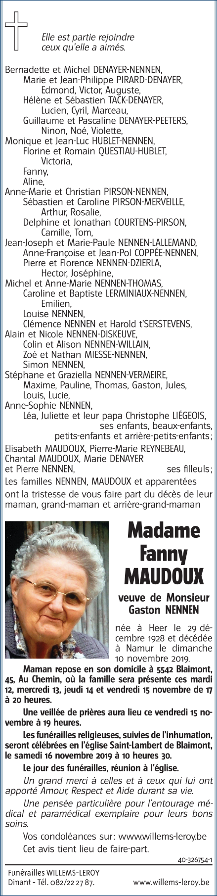 Image Annonce nécrologique