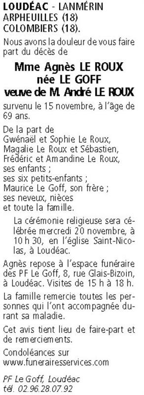 Image Annonce nécrologique