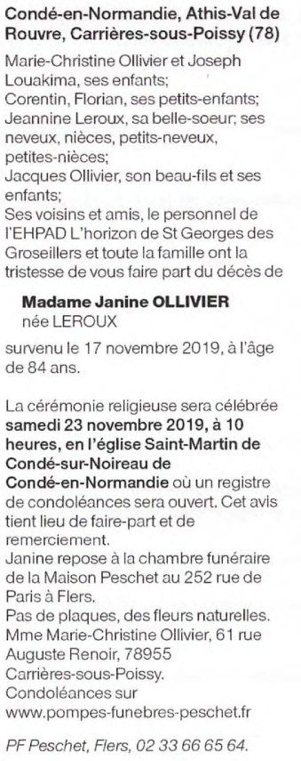 Image Annonce nécrologique