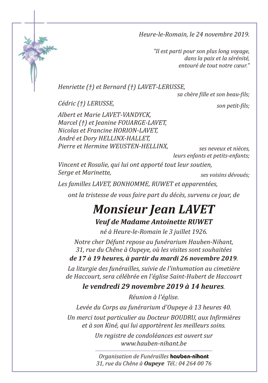 Image Annonce nécrologique