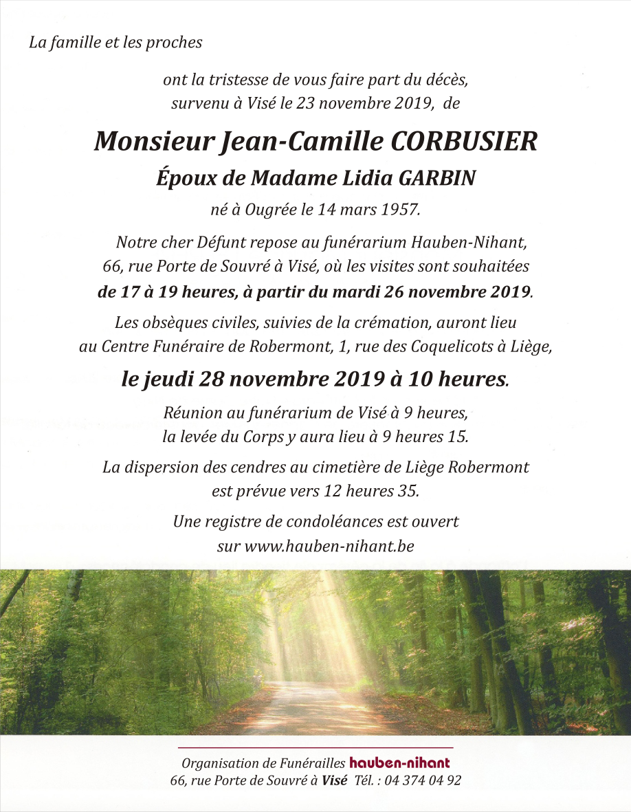 Image Annonce nécrologique