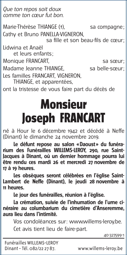 Image Annonce nécrologique