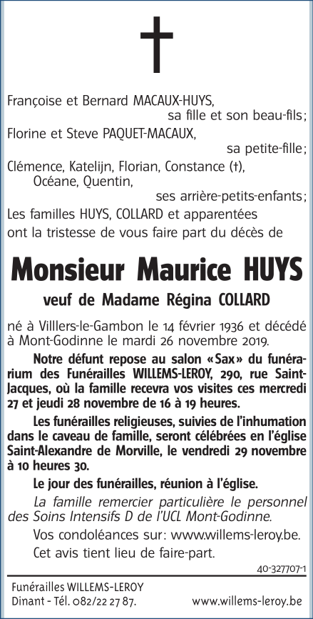 Image Annonce nécrologique