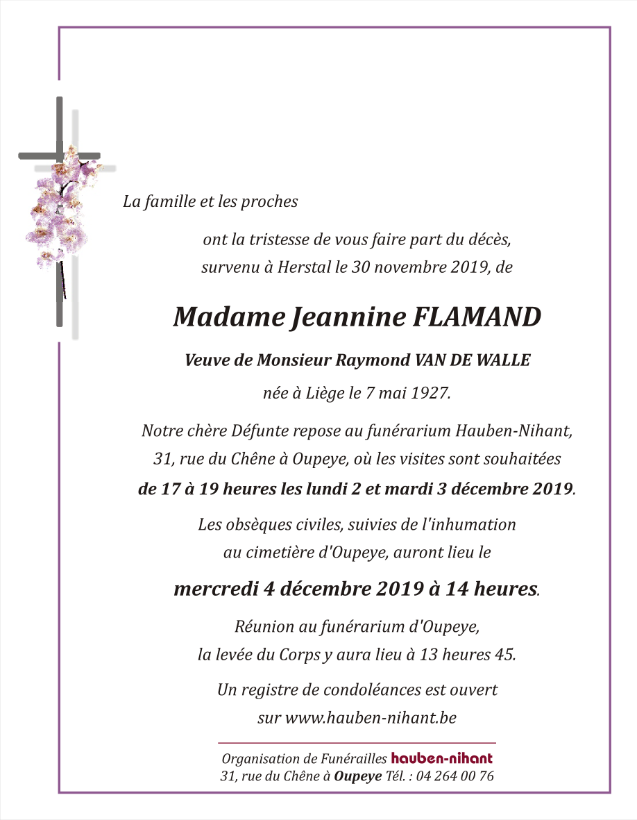 Image Annonce nécrologique