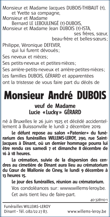 Image Annonce nécrologique