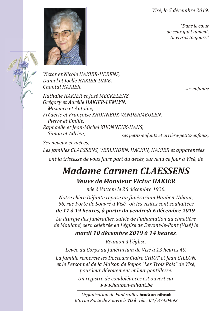 Image Annonce nécrologique