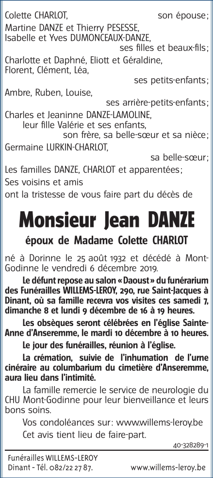 Image Annonce nécrologique