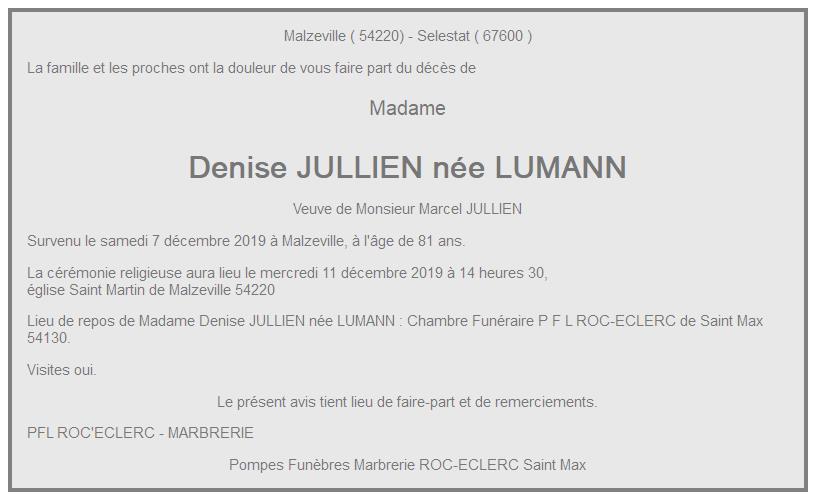 Image Annonce nécrologique