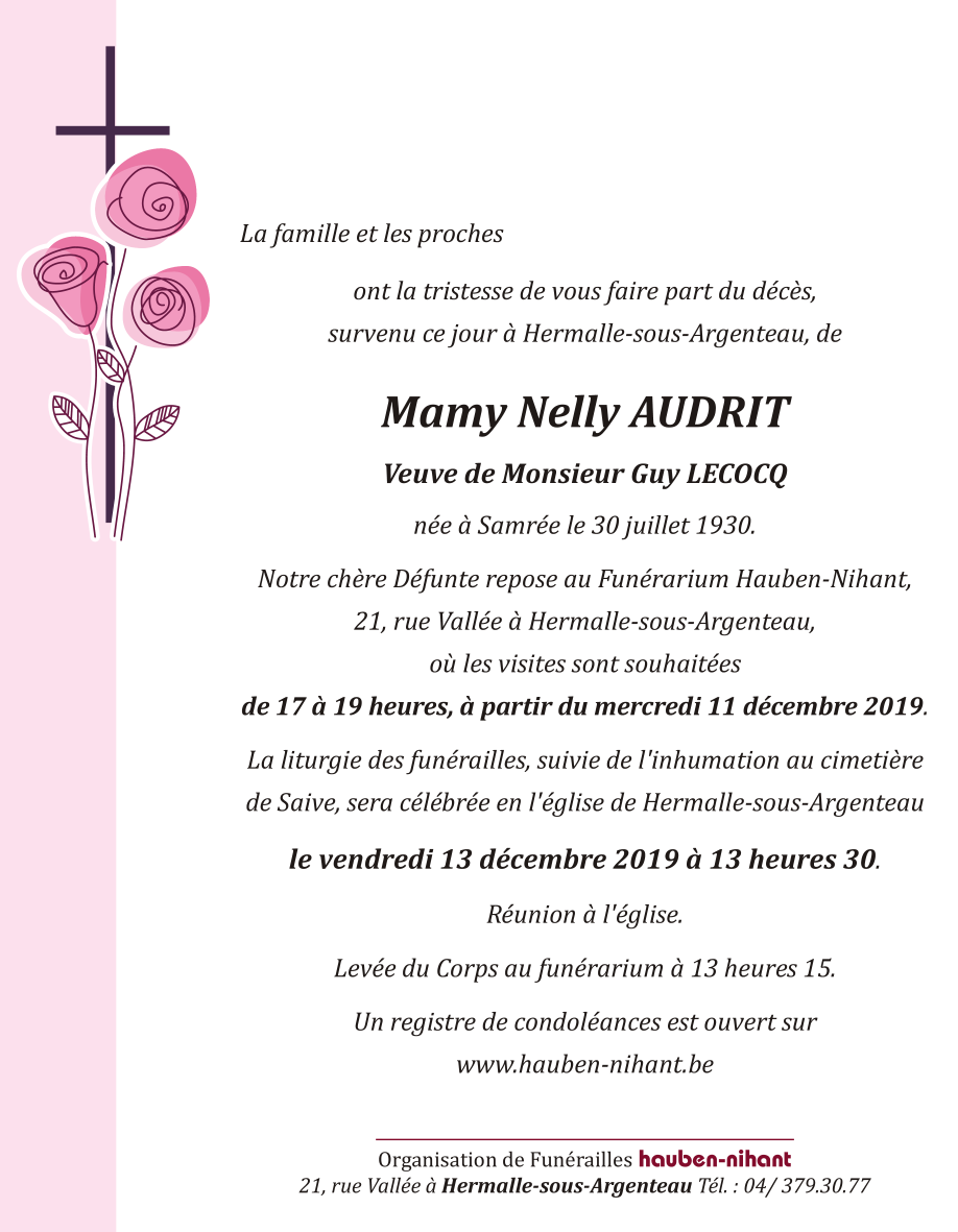 Image Annonce nécrologique
