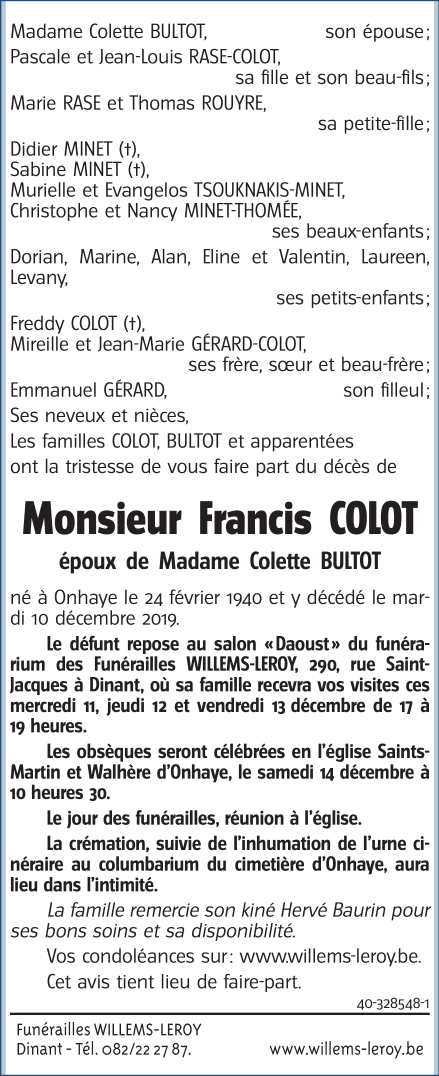 Image Annonce nécrologique