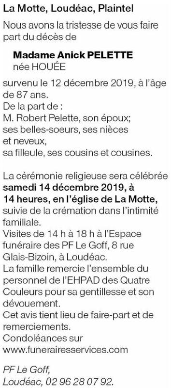 Image Annonce nécrologique