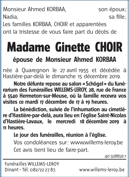 Image Annonce nécrologique