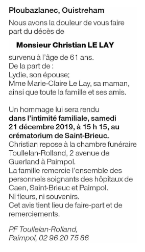 Image Annonce nécrologique