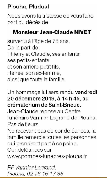 Image Annonce nécrologique