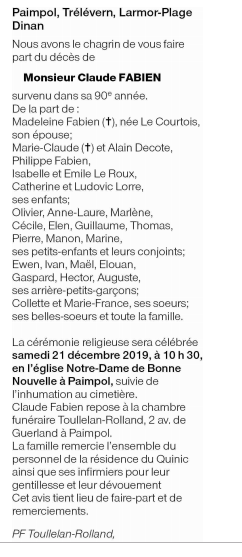 Image Annonce nécrologique