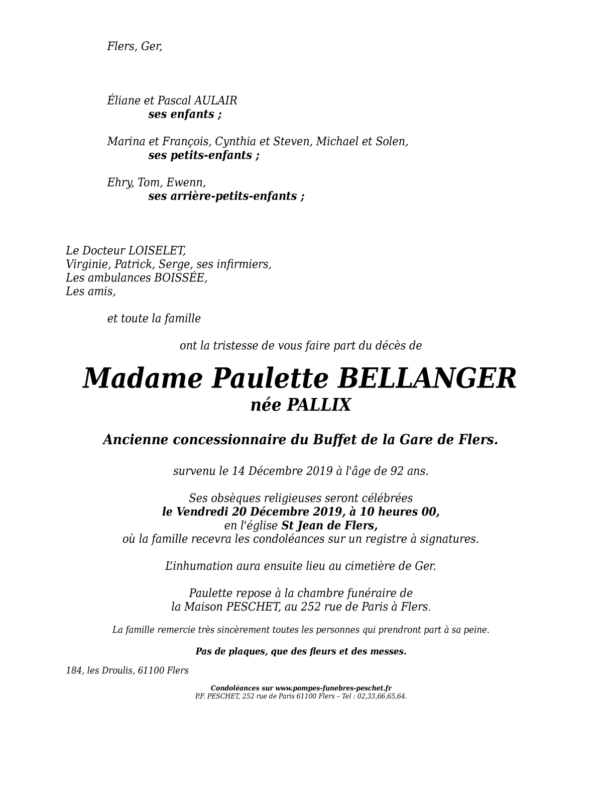 Image Annonce nécrologique