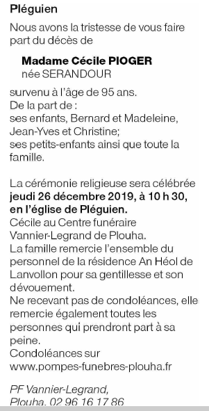 Image Annonce nécrologique