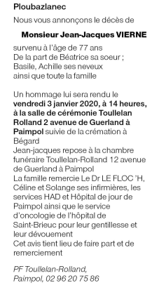 Image Annonce nécrologique