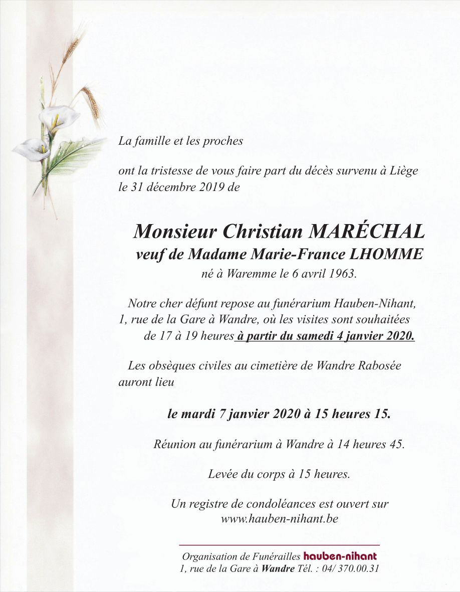 Image Annonce nécrologique