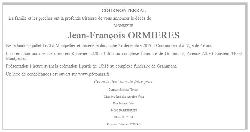 Image Annonce nécrologique