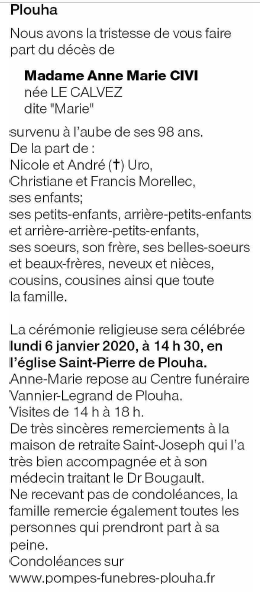 Image Annonce nécrologique