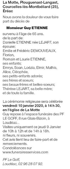 Image Annonce nécrologique