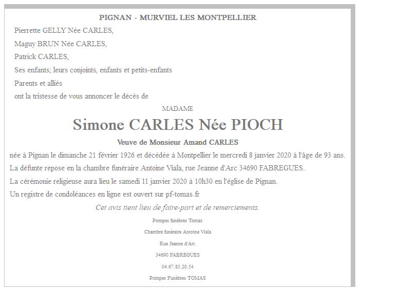 Image Annonce nécrologique