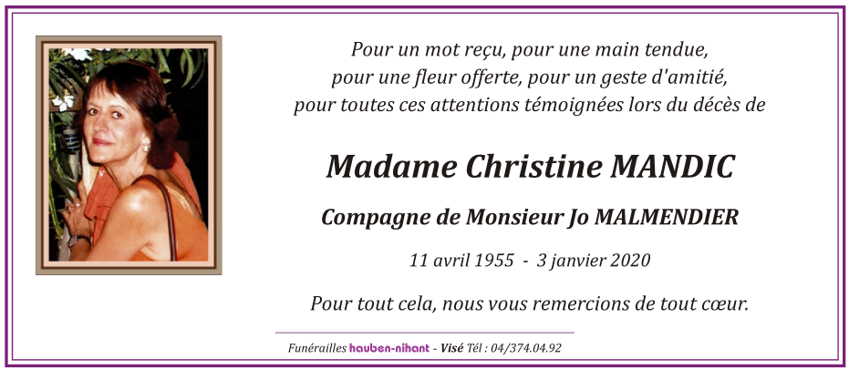 Image Remerciement