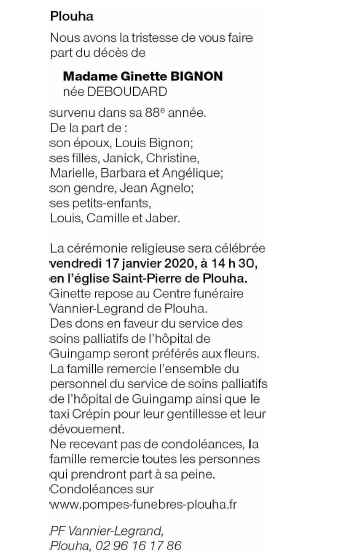 Image Annonce nécrologique