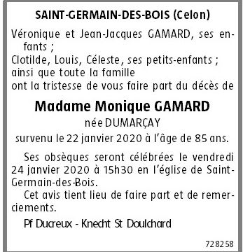 Image Annonce nécrologique