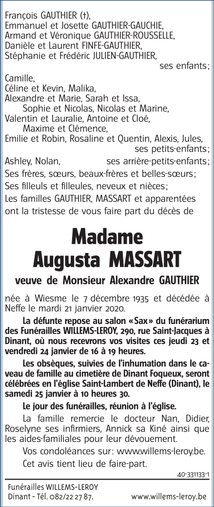 Image Annonce nécrologique