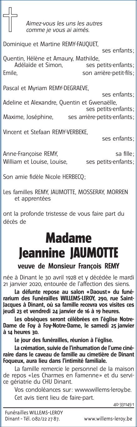 Image Annonce nécrologique