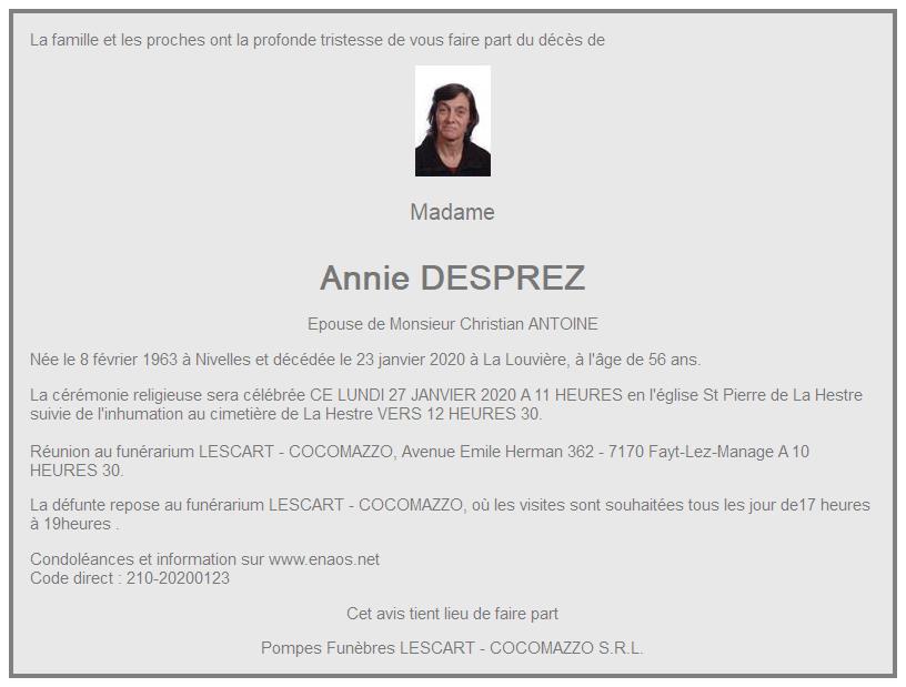 Image Annonce nécrologique