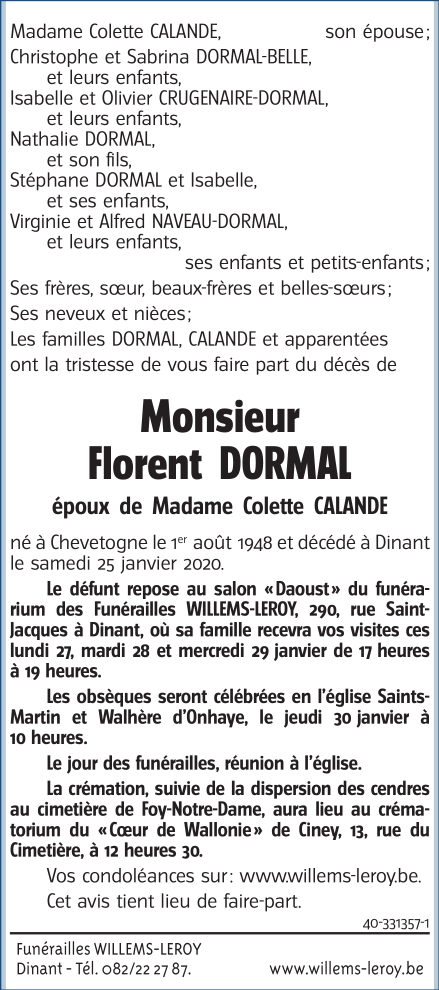 Image Annonce nécrologique