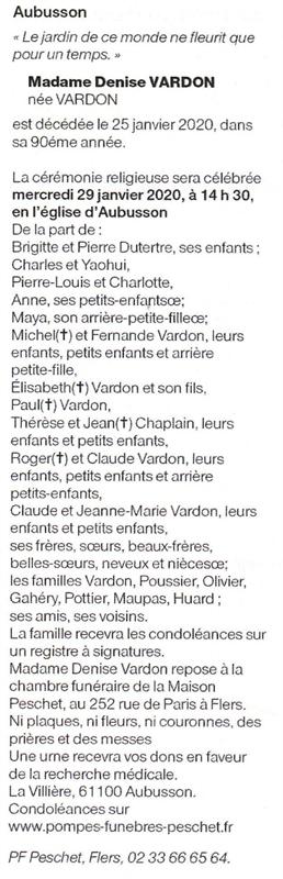 Image Annonce nécrologique