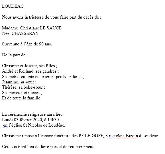 Image Annonce nécrologique