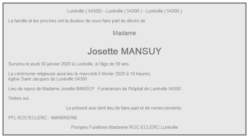 Image Annonce nécrologique